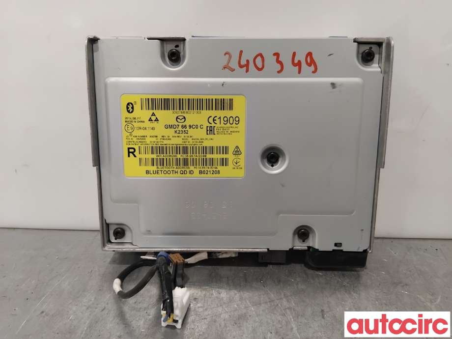 Styreenhet bluetooth til Mazda CX-5 2012-2017 (Type I)  (MAZDA|DEVN-66-9C0G|K2352|GMD7669C0C)