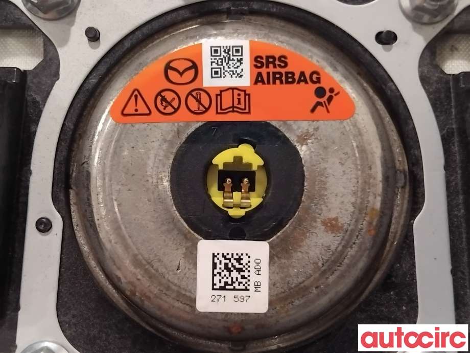 Airbag rattpute til Mazda CX-5 2012-2017 (Type I)  (MAZDA|KD45-57-K00C|)