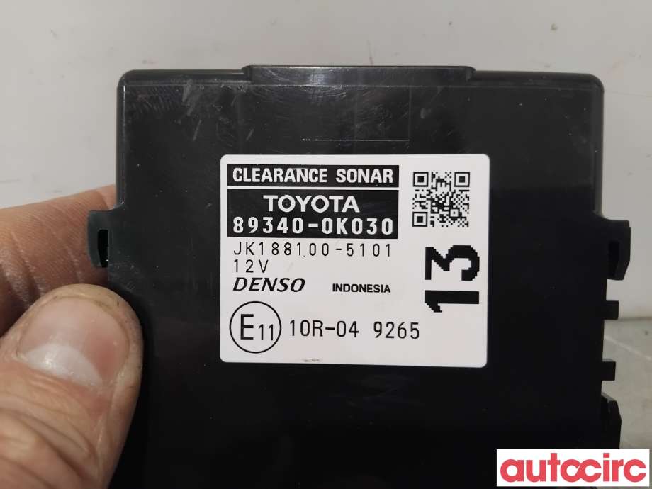Styreenhet parkering til Toyota Hilux 2020-->>  (TOYOTA|893400K030|JK188100-5101|89340-0K030)