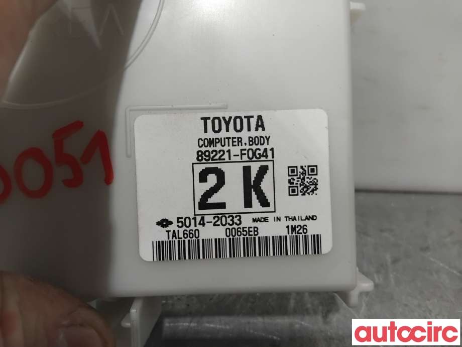 Styreenhet diverse til Toyota Hilux 2020-->> (TOYOTA|89221F0G41|5014-2033|89221-F0G41)