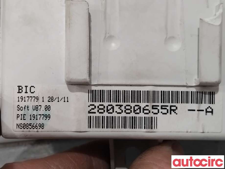 Styreenhet diverse til Renault Laguna 2011-2014 Type III, Fase 2  (RENAULT|280380655R|NS0856698|283464084R)