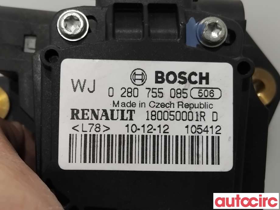 Pedal gass til Renault Laguna 2011-2014 Type III, Fase 2  (RENAULT|180050001R|0280755085)