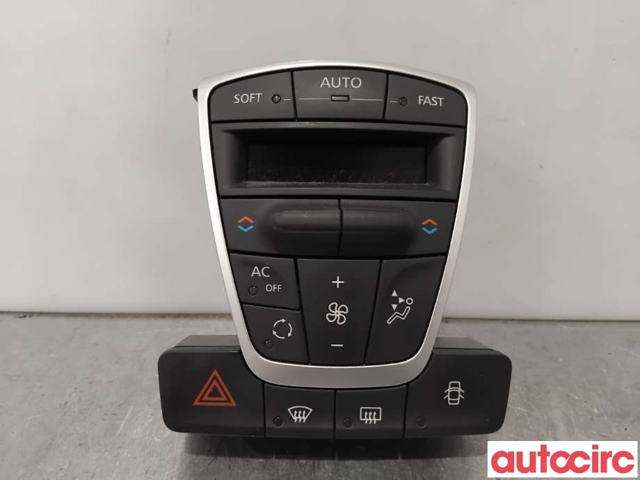 Varmeapparat betjening til Renault Laguna, 2011-2014 Type III, Fase 2  (RENAULT|275100002R)