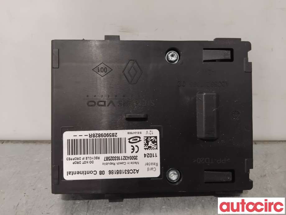 Tenningslås til Renault Laguna 2011-2014 Type III, Fase 2  (RENAULT|285909828R|A2C53185186)