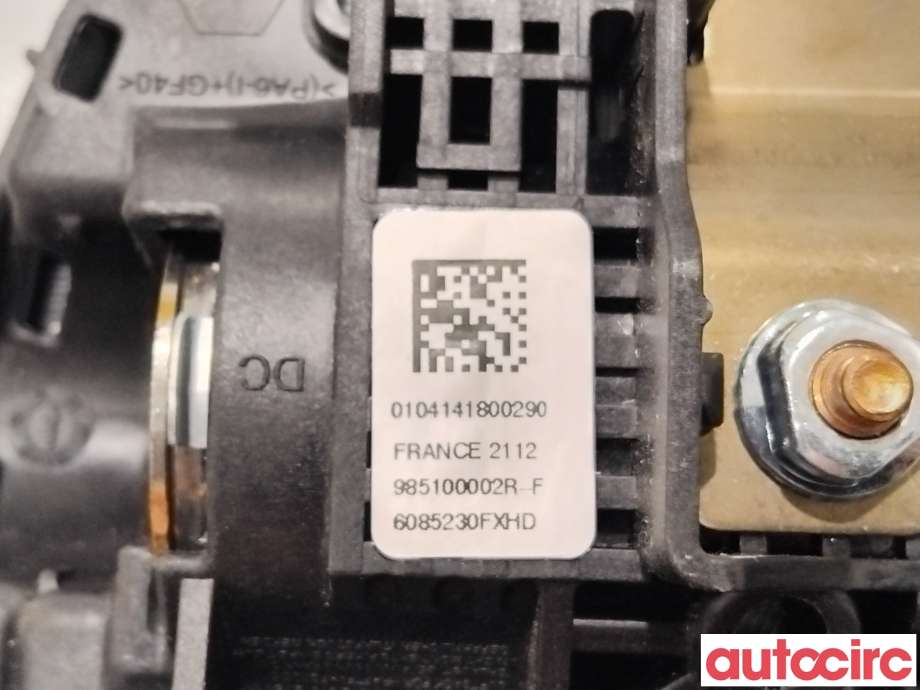 Airbag rattpute til Renault Laguna 2011-2014 Type III, Fase 2 (RENAULT|985100002R|)