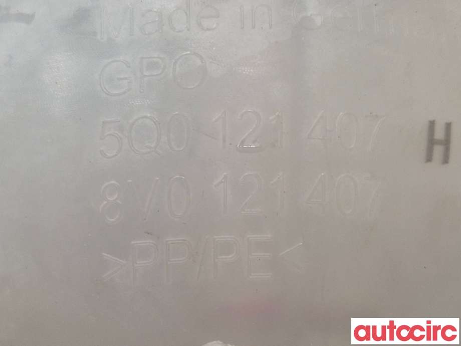 Ekspansjonstank til VW e-Golf 2017-2020 (Fase 2)  (VOLKSWAGEN|5Q0121407H||5Q0121407P)