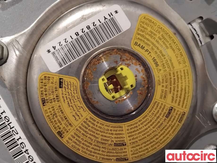 Airbag rattpute til Mazda 6 2013-2015 (Type III, Fase 1)  (MAZDA|GHP9-57-K00A|)