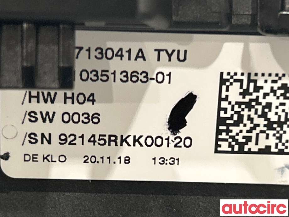 Girstang/girvelger automat til Audi e-tron 2018-->>  (AUDI|4KL713041A)