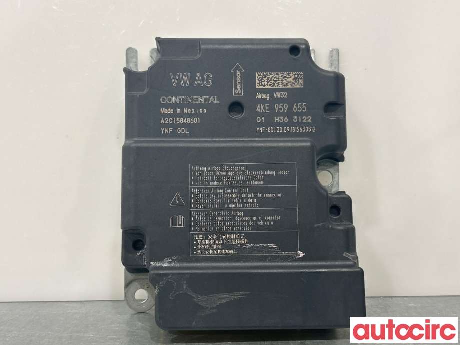 Airbag elektronikk til Audi e-tron 2018-->> (AUDI|4KE959655)