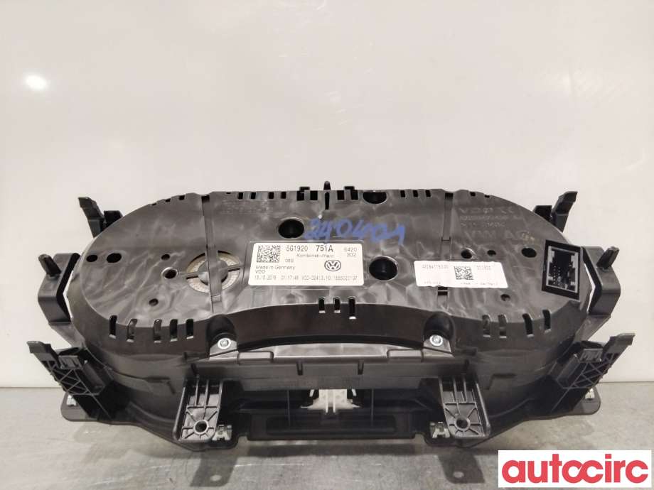 Instrumentpanel til VW Golf VII 2012-2017 (Fase 1)  (VOLKSWAGEN|5G1920751A|A2C94775300)