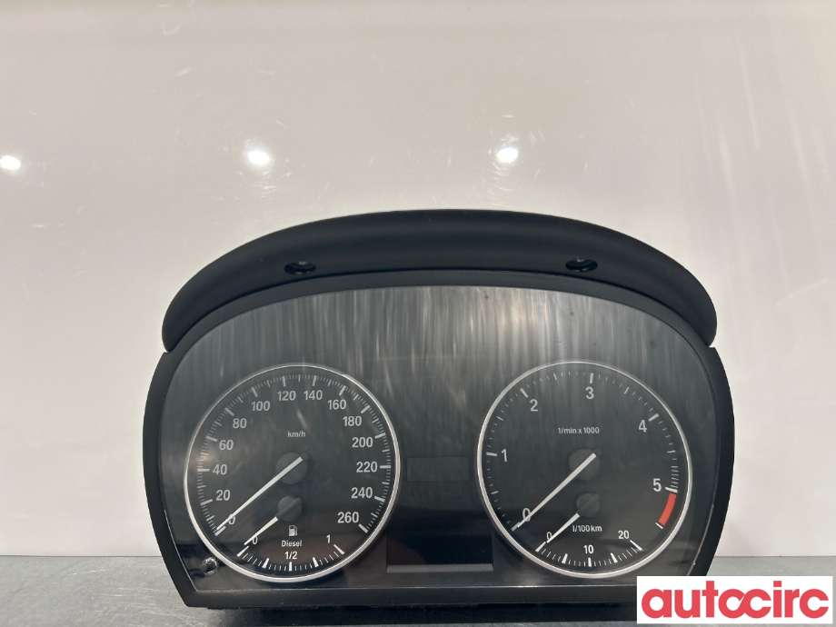 Instrumentpanel til BMW 3-Serie, 2005-2011 (E90/E91/E92/E93) (E90/E91/E92/E93) (BMW|62109316127)