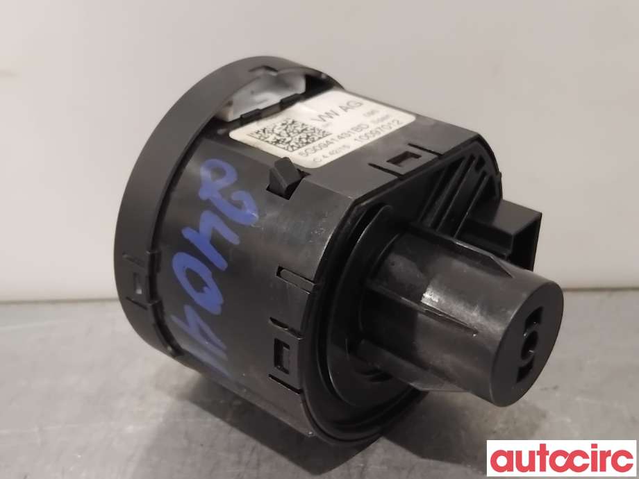 Bryter lys til VW Golf VII 2012-2017 (Fase 1)  (VOLKSWAGEN|5G0941431BD|)
