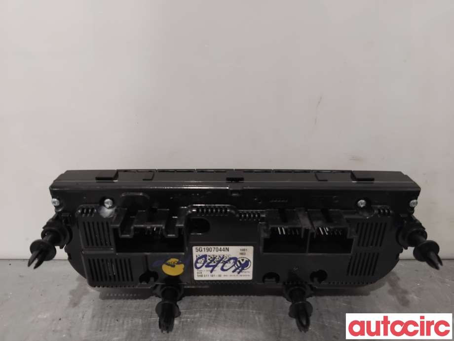 Varmeapparat betjening til VW Golf VII 2012-2017 (Fase 1)  (VOLKSWAGEN|5G1907044N|5HB011181-90|5G1907044AE)