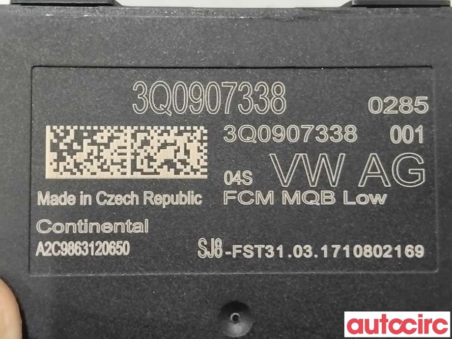 Styreenhet xenon/ballast til Škoda Octavia 2017-2020 (Type III, Fase 2)  (SKODA|3Q0907338|A2C9863120650)