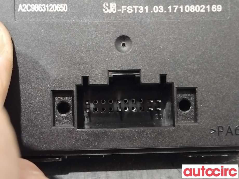 Styreenhet xenon/ballast til Škoda Octavia 2017-2020 (Type III, Fase 2)  (SKODA|3Q0907338|A2C9863120650)