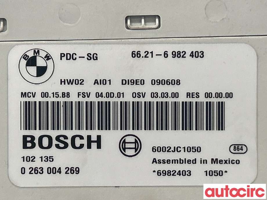 Styreenhet parkering til BMW 3-Serie 2005-2011 (E90/E91/E92/E93) (E90/E91/E92/E93) (BMW|66209252638)