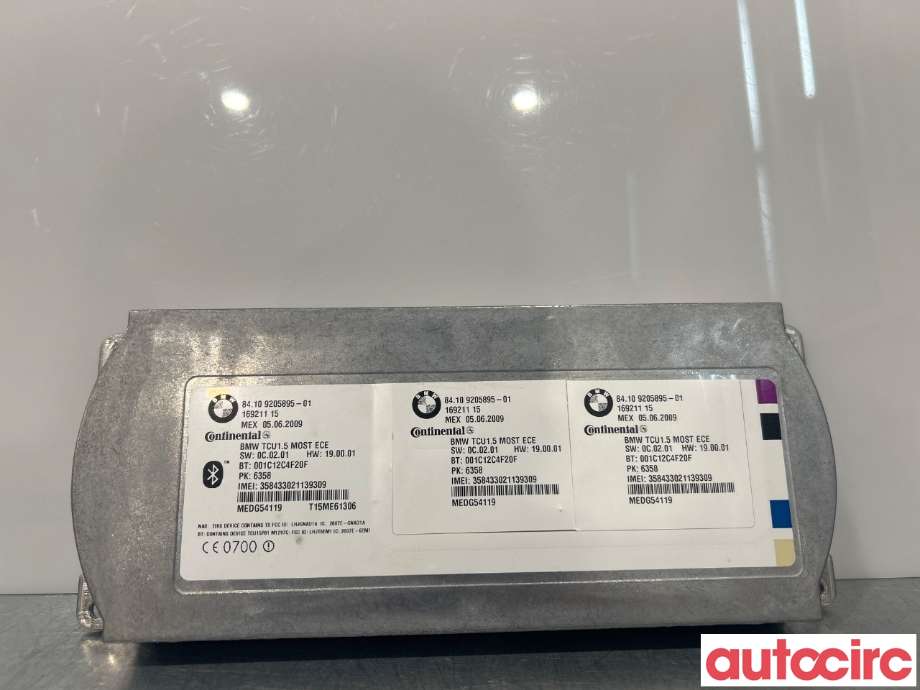 Styreenhet bluetooth til BMW 3-Serie, 2005-2011 (E90/E91/E92/E93) (E90/E91/E92/E93) (BMW|84109219824)