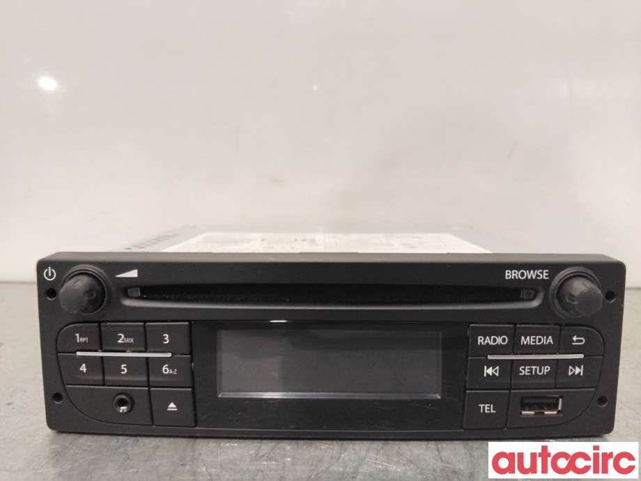 Bilstereo til Renault Kangoo, 2008-2021 (Type II)  (RENAULT|281158257R)