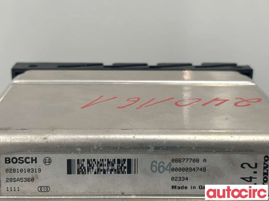 Styreenhet motor til Volvo V70 2000-2004 (Type II, Fase 1)  (VOLVO|8602666)