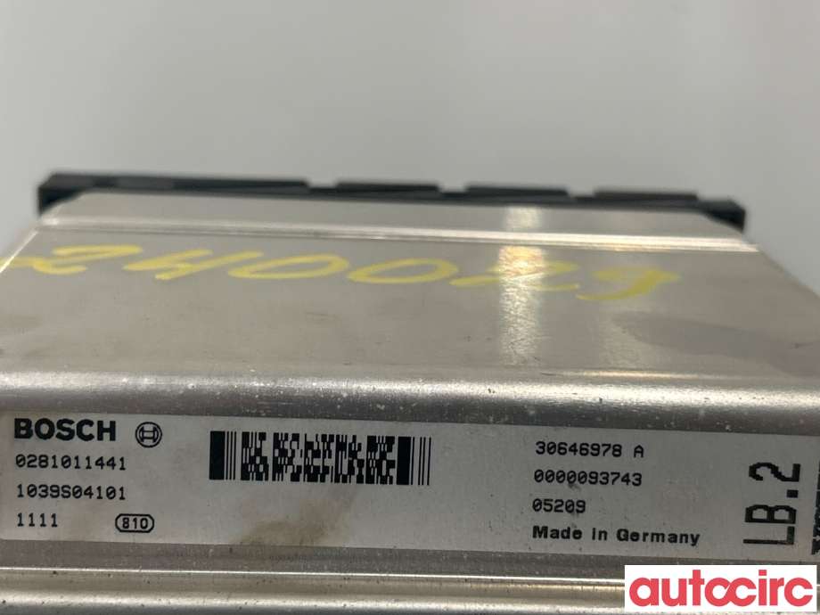 Styreenhet motor til Volvo XC90 2002-2006 (Type I, Fase 1)  (VOLVO|8603116|0281011441|30646978)