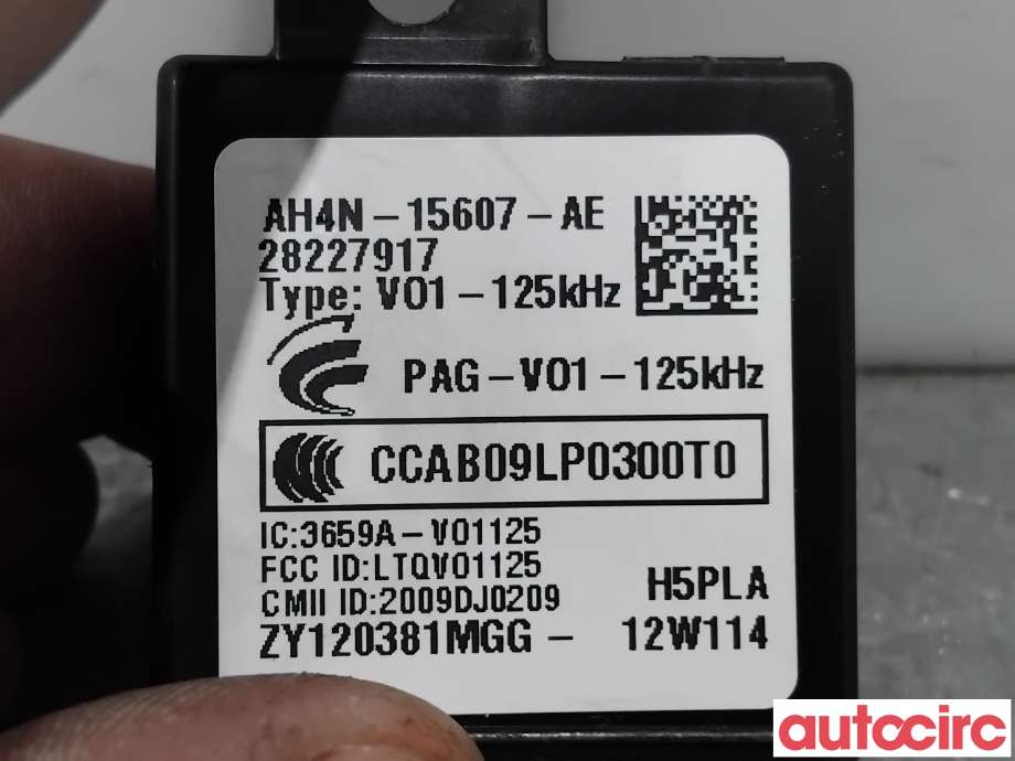 Tenningslås til Volvo XC60 2008-2013 (Type I, Fase 1)  (VOLVO|31252151|28227917|AH4N-15607-AE)