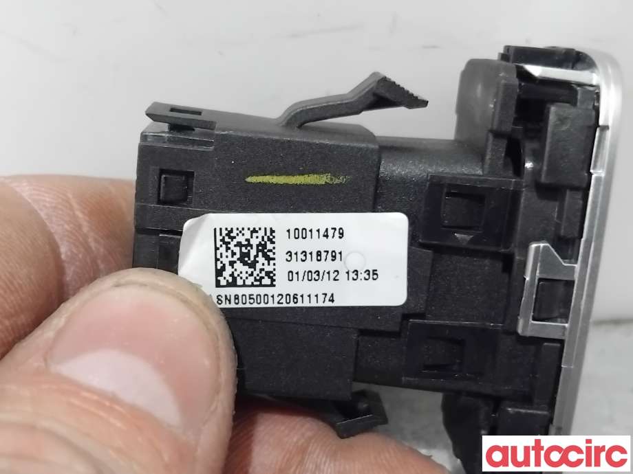 Bryter start/stopp til Volvo XC60 2008-2013 (Type I, Fase 1)  (VOLVO|31456644||31318791)