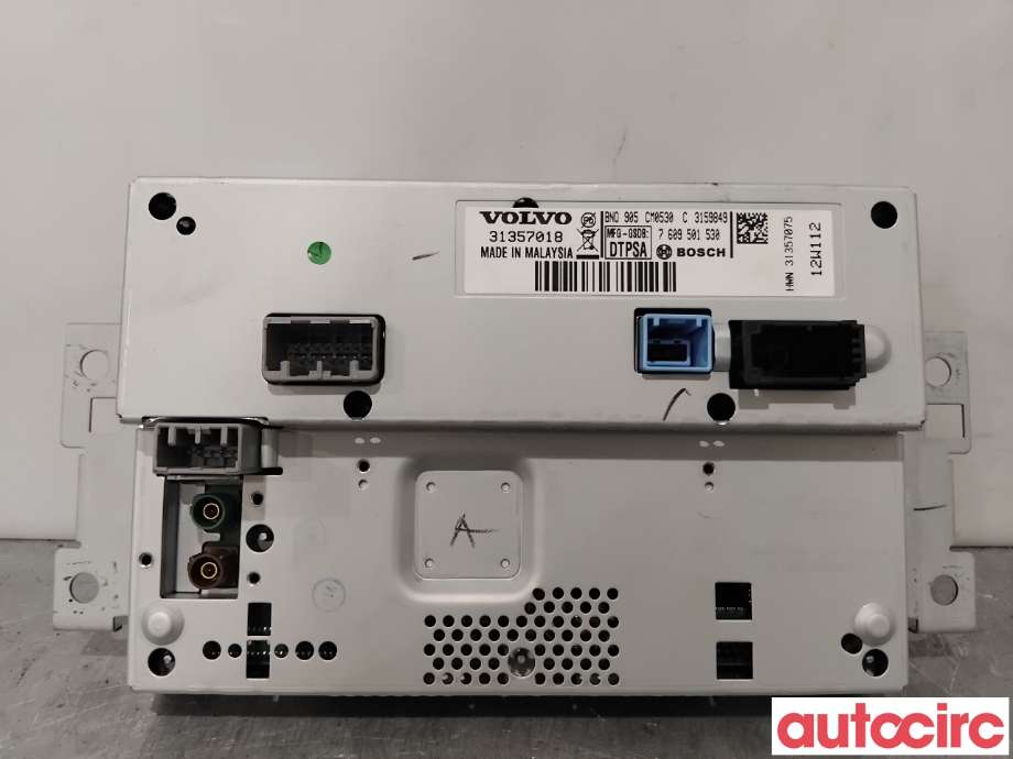 Instrument kjørecomputer til Volvo XC60 2008-2013 (Type I, Fase 1)  (VOLVO|36050609|7609501530|31357075)