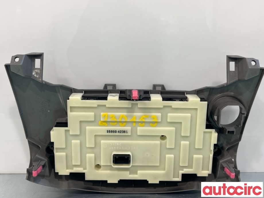 Varmeapparat betjening til Toyota RAV4 2009-2013 (Type III, Fase 2)  (TOYOTA|5590042361B0|)