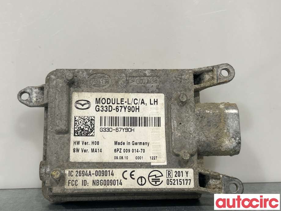 Sensor radar til Mazda 6, 2010-2013 (Type II, Fase 2) (MAZDA|G33D-67-Y90J)