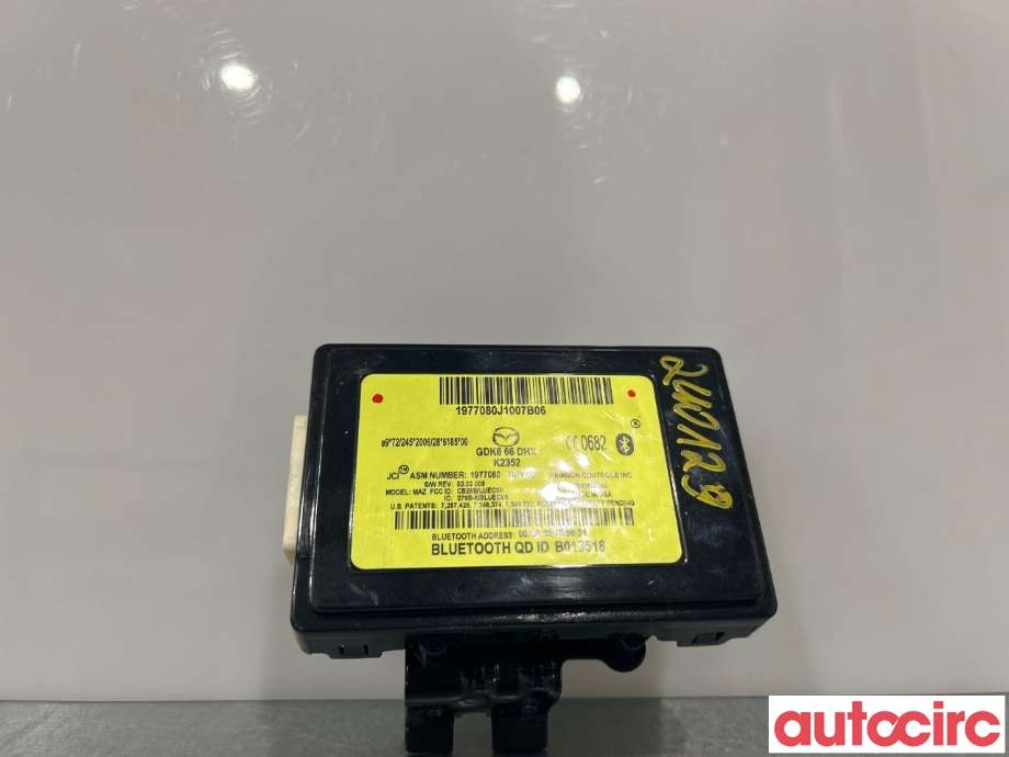 Styreenhet bluetooth til Mazda 6, 2010-2013 (Type II, Fase 2) (MAZDA|GDK6-66-DHXA)