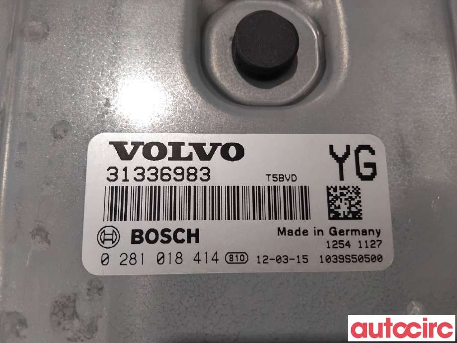 Styreenhet motor til Volvo XC60 2008-2013 (Type I, Fase 1)  (VOLVO|36001858|0281018414|31336983)