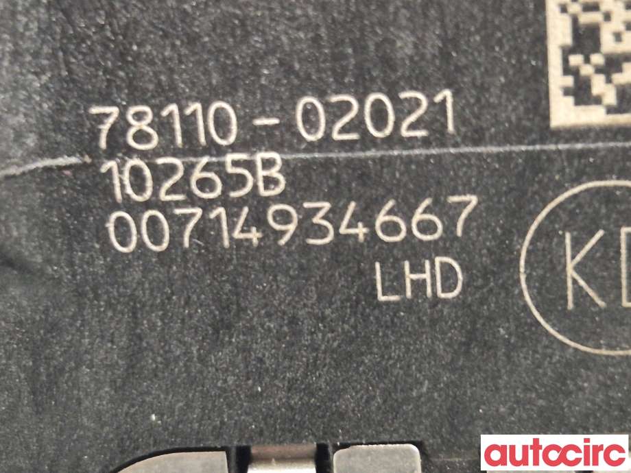 Pedal gass/brems/clutch til Toyota Avensis 2009-2015 (Type III, Fase 1)  (TOYOTA|7811002022||7811002021)