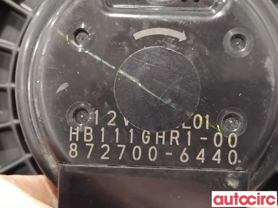 Varmeapparat motor til Mazda 6 2015-2018 (Type III, Fase 2)  (MAZDA|GME6-61-B10|872700-6440|)