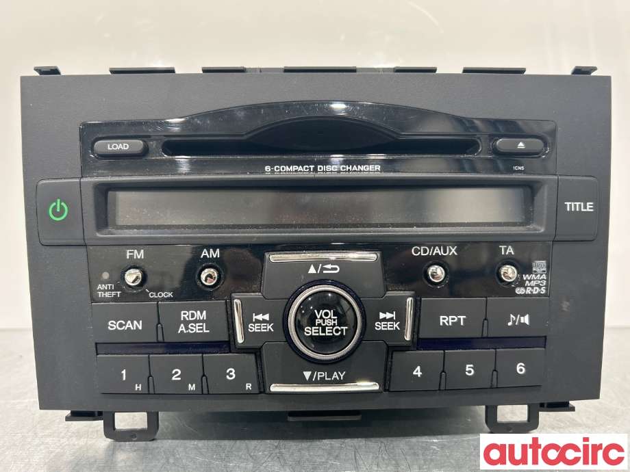 Bilstereo til Honda CR-V, 2007-2012 (Type III)  (HONDA|39100-SWA-G21)