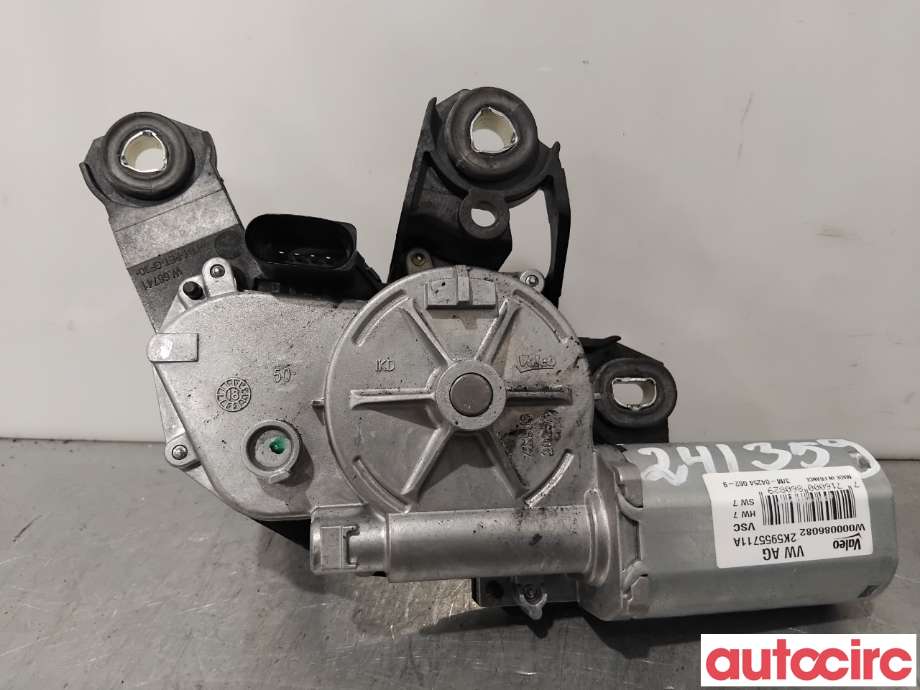 Viskermotor bakrute til VW Caddy 2015-2020 (Type III, Fase 3)  (VOLKSWAGEN|2K5955711A|W000086082)