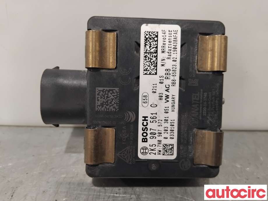 Sensor radar til VW Caddy 2015-2020 (Type III, Fase 3) (VOLKSWAGEN|2K5907561C|0203301051)