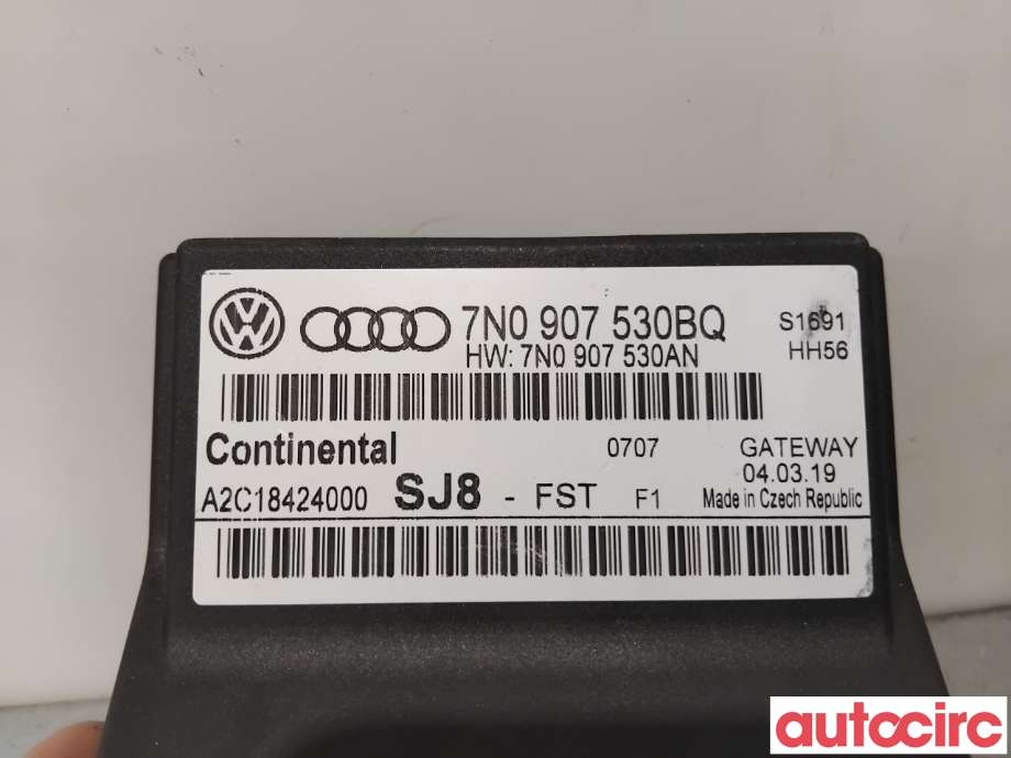 Diverse deler til VW Caddy 2015-2020 (Type III, Fase 3) (VOLKSWAGEN|7N0907530BQ|A2C18424000)