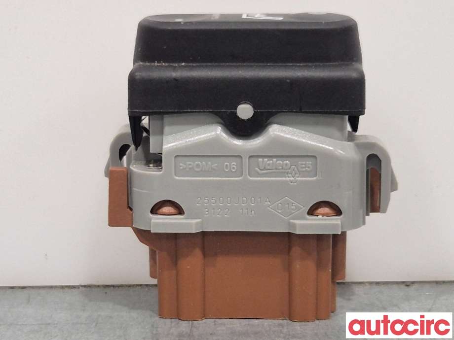 Bryter setevarme til Nissan Qashqai 2010-2014 (Type I, Fase 2) (NISSAN|25500BR00A)