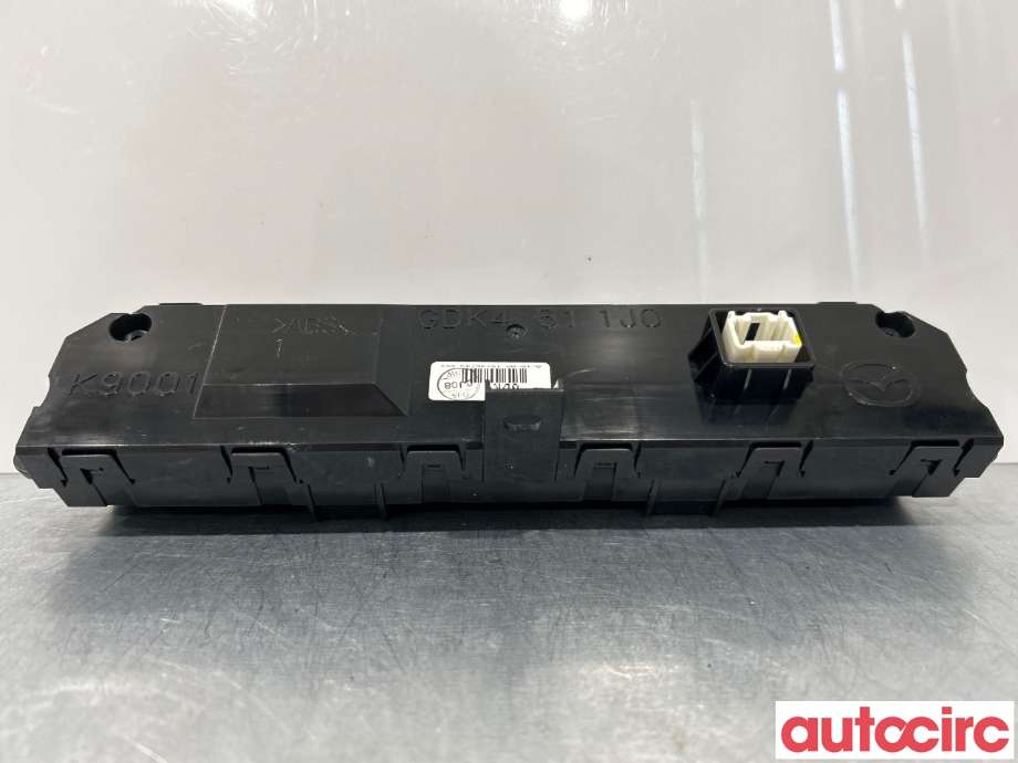Multimedia display (MCU - Media Controller Unit) til Mazda 6 2010-2013 (Type II, Fase 2)  (MAZDA|GDK4-61-1J0)