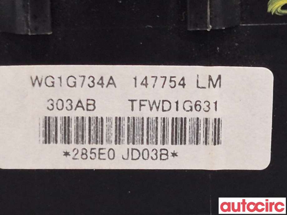 Styreenhet nøkkelfri/keyless til Nissan Qashqai 2010-2014 (Type I, Fase 2)  (NISSAN|285E1JD02B)