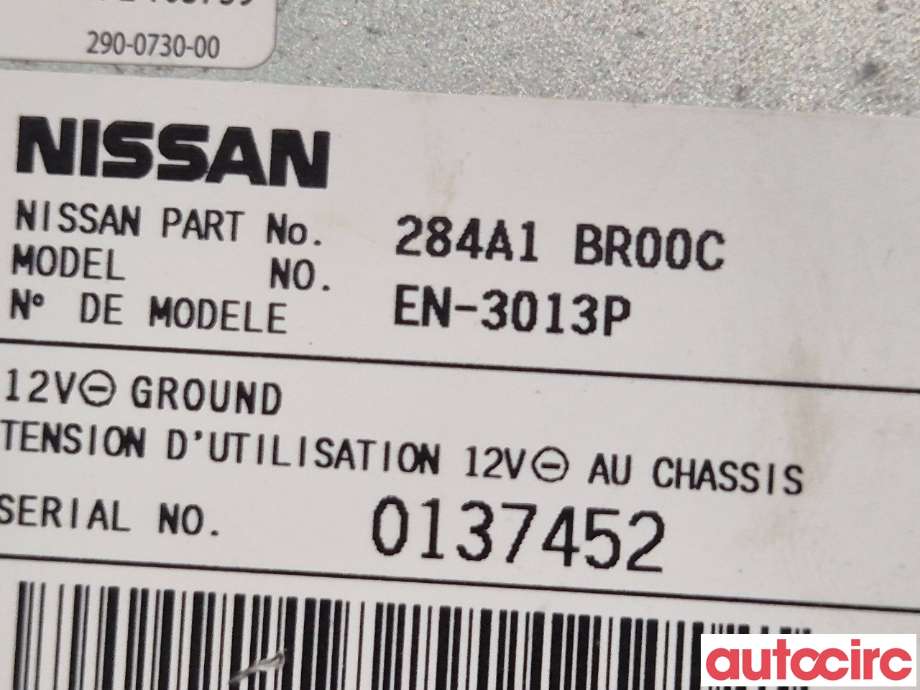 Styreenhet diverse til Nissan Qashqai 2010-2014 (Type I, Fase 2)  (NISSAN|284A1BR00C)