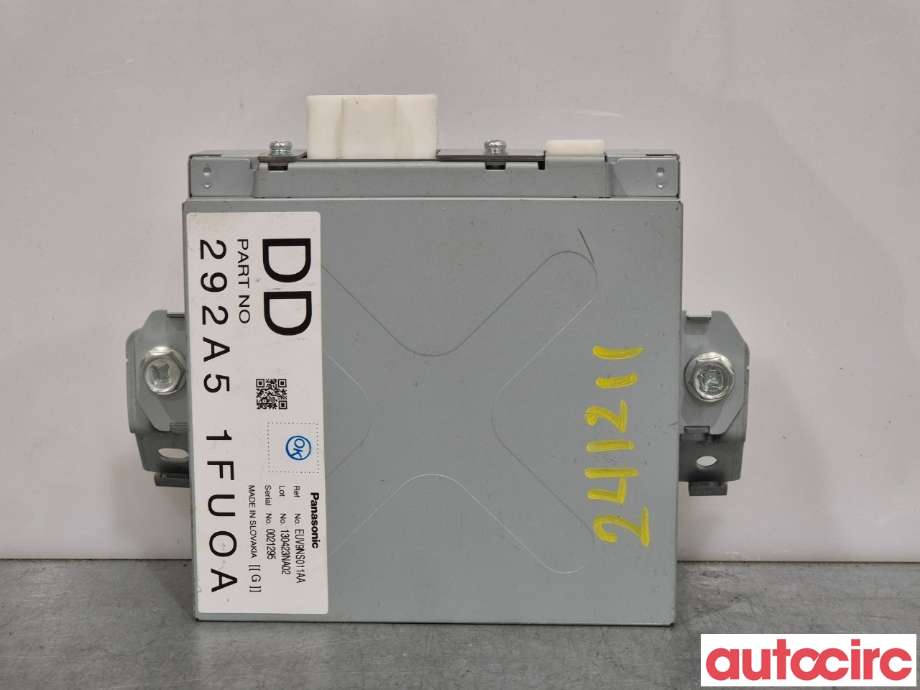 Styreenhet diverse til Nissan Qashqai, 2010-2014 (Type I, Fase 2) (NISSAN|292A51FU0B)
