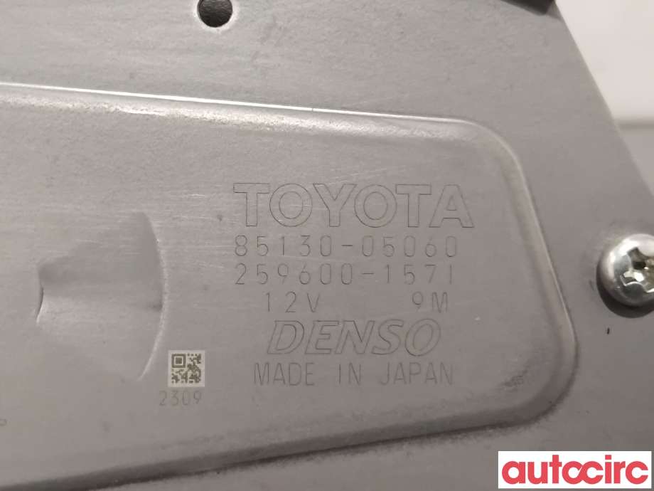 Viskermotor bakrute til Toyota Avensis 2009-2015 (Type III, Fase 1)  (TOYOTA|8513005060|259600-1571|85130-05060)