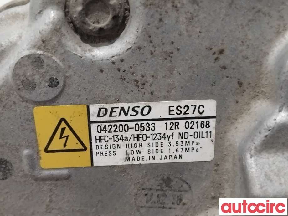 Aircondition kompressor til Lexus NX 2014-2021 (Type I) (AZ10) (AZ10) (LEXUS|8837033030|042200-0533|)