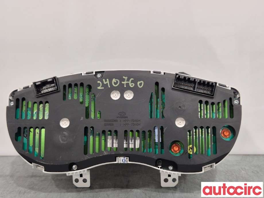 Instrumentpanel til Hyundai i20 2009-2014 (Type I)  (HYUNDAI|940061J010)