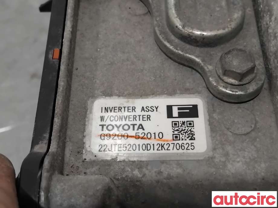 Inverter hybrid til Toyota Yaris 2012-2014 (Type III, Fase 1)  (TOYOTA|G920059015||G9200-52010)