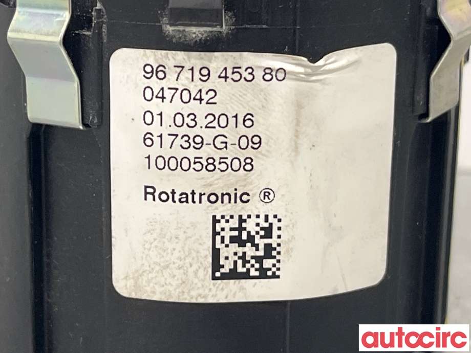 Girstang/girvelger automat til Peugeot Partner 2015-2019 (Type II, Fase 2)  (PEUGEOT|96719453XT)