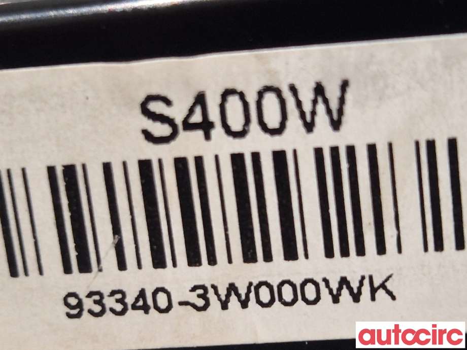 Bryter setevarme til Kia Sportage 2010-2016 (Type III) (KIA|933403W000WK||93340-3W000WK)