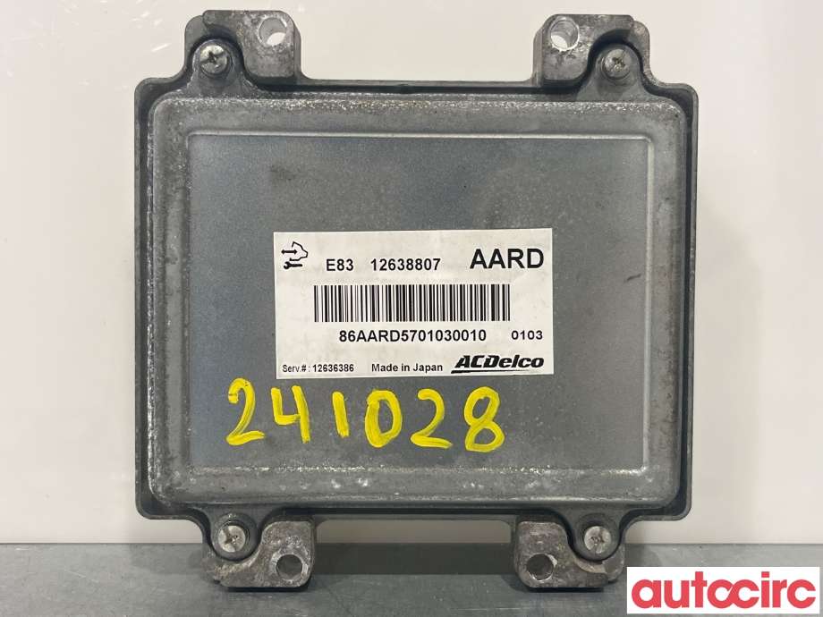 Styreenhet motor til Opel Astra J 2010-2015  (OPEL|12636386|12638807|12679199)