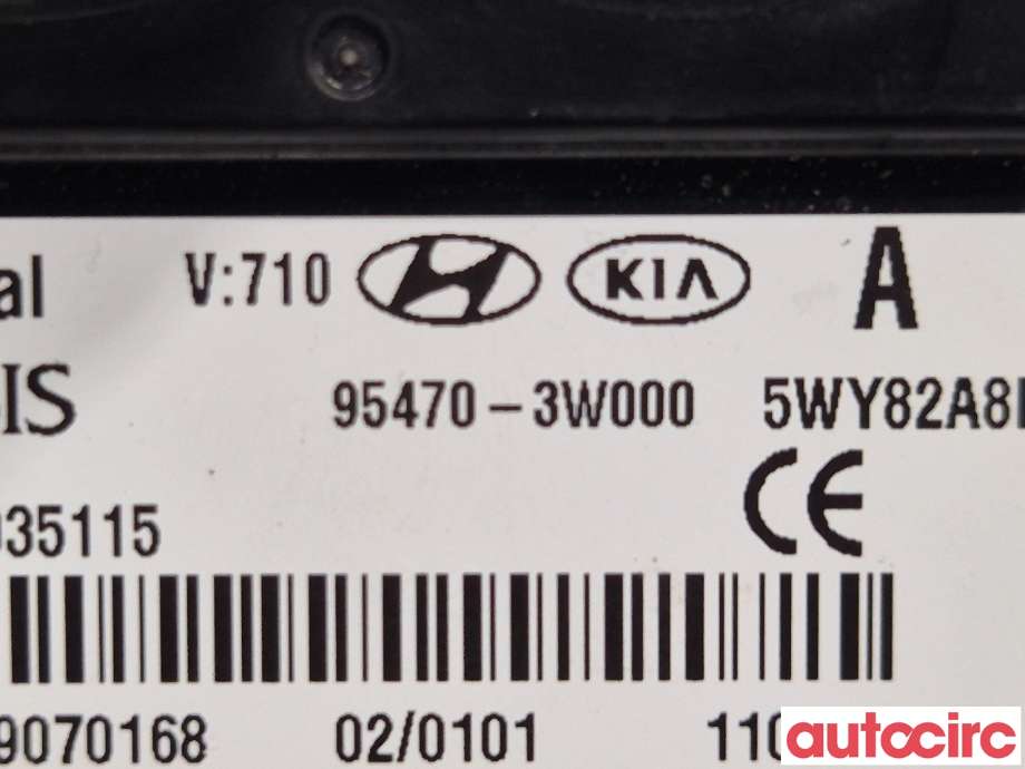 Styreenhet nøkkelfri/keyless til Kia Sportage 2010-2016 (Type III)  (KIA|954703W000|)
